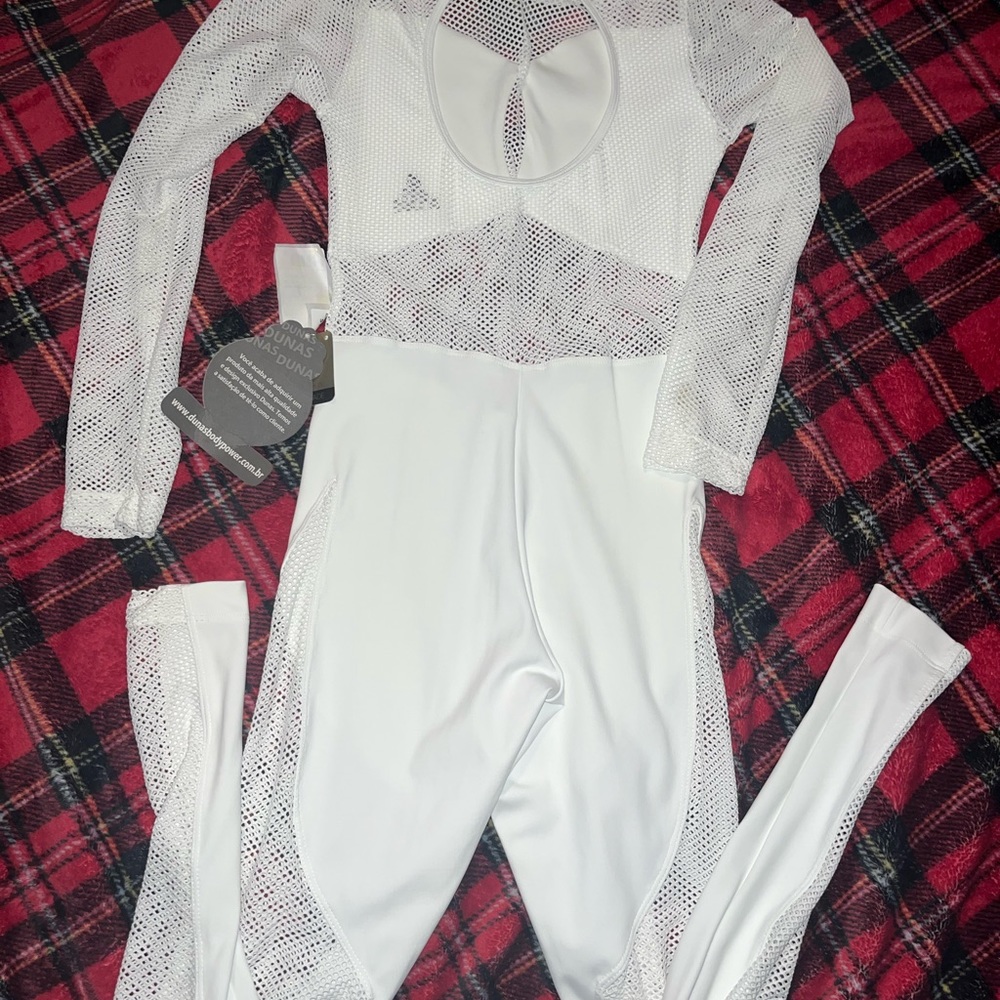 Brazilian stretchy Jumpsuit 🤍 - Picture 2 of 10